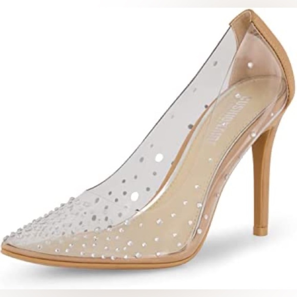 Cushionaire Glam Rhinestone Pump